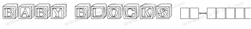 Baby Blocks 字体字体转换
